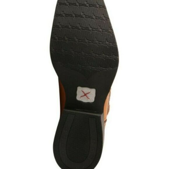 Twisted X Ruff Stock Western Performance Boots- Broad Square Toe - Picture 8 of 13